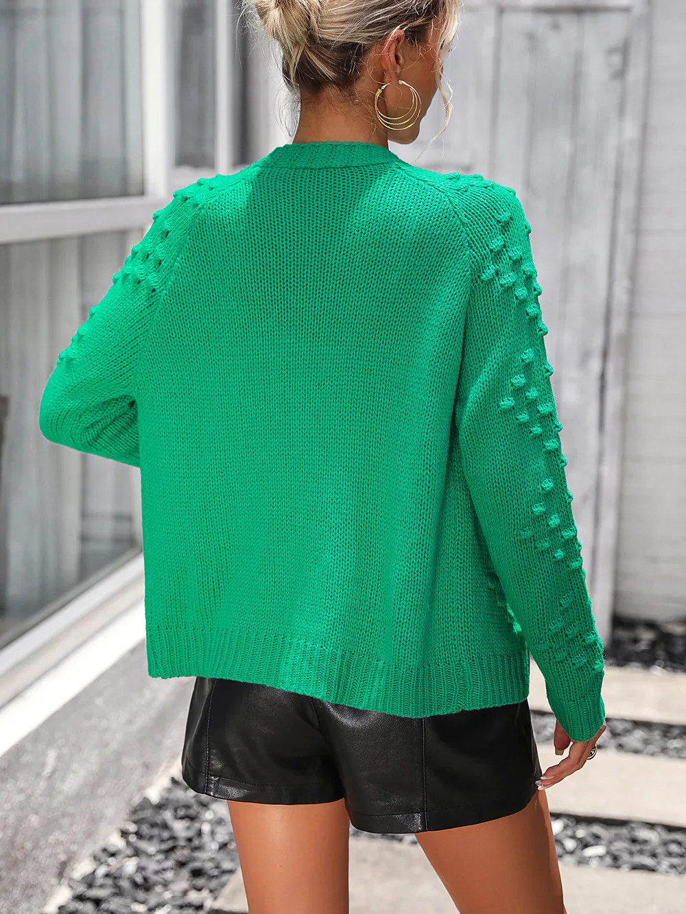 Open Front Long Sleeve Cardigan, image 3