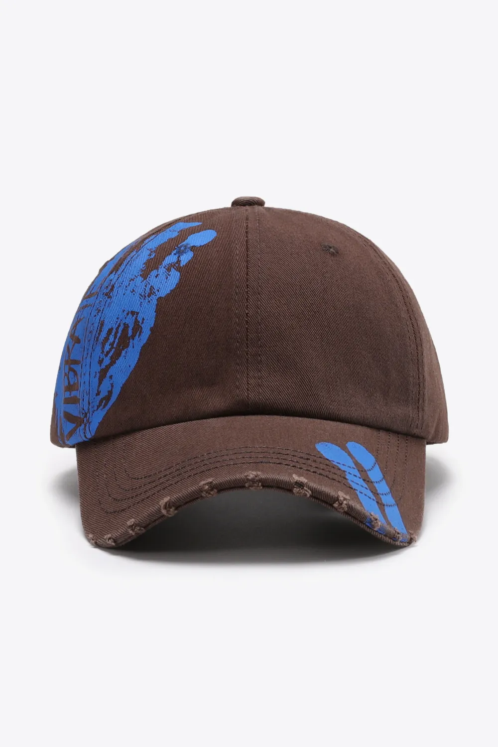 VIBRA Graphic Distressed Adjustable Baseball Cap, image 20
