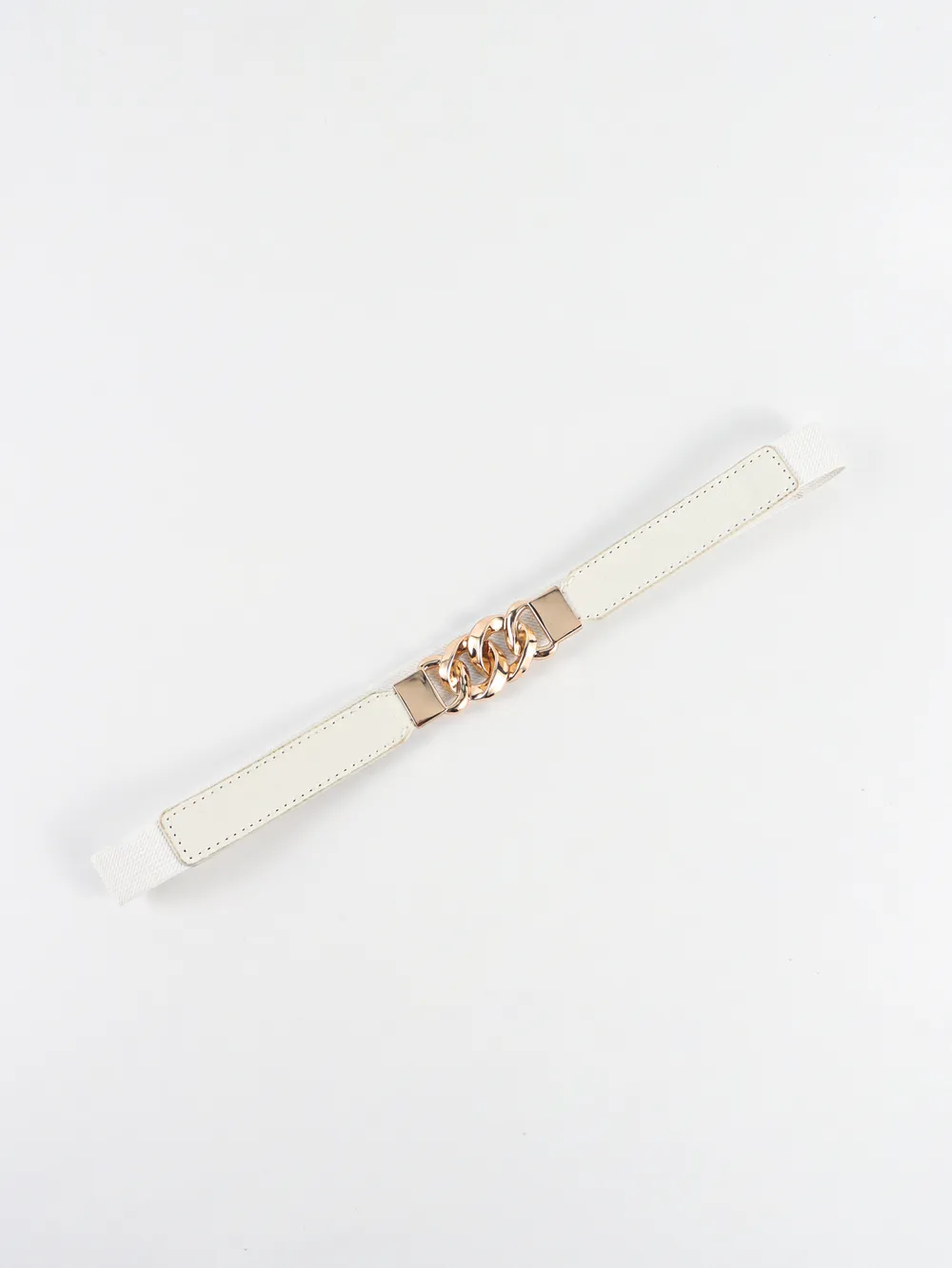 Zinc Alloy Buckle Elastic PU Belt, image 23