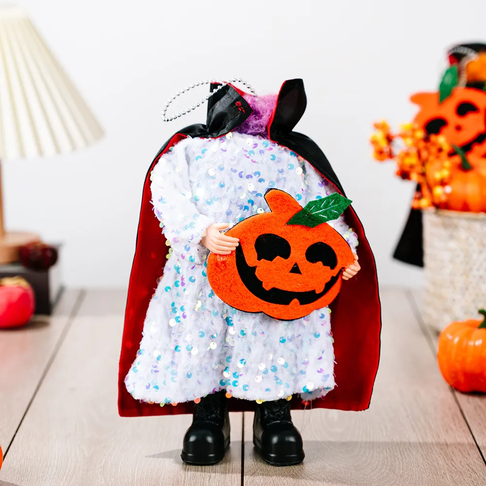Two-Piece Sequin Halloween Hanging Widgets, image 7