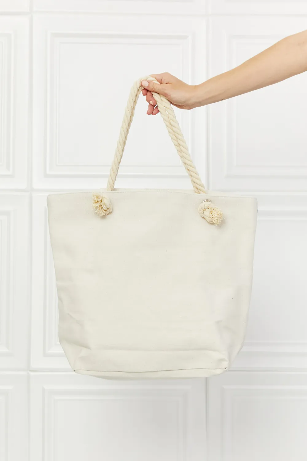 Picnic Date Tassel Tote Bag, image 6