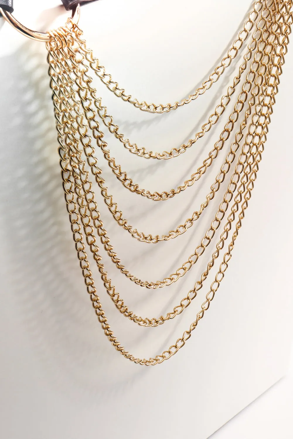 PU Belt with Chain, image 11