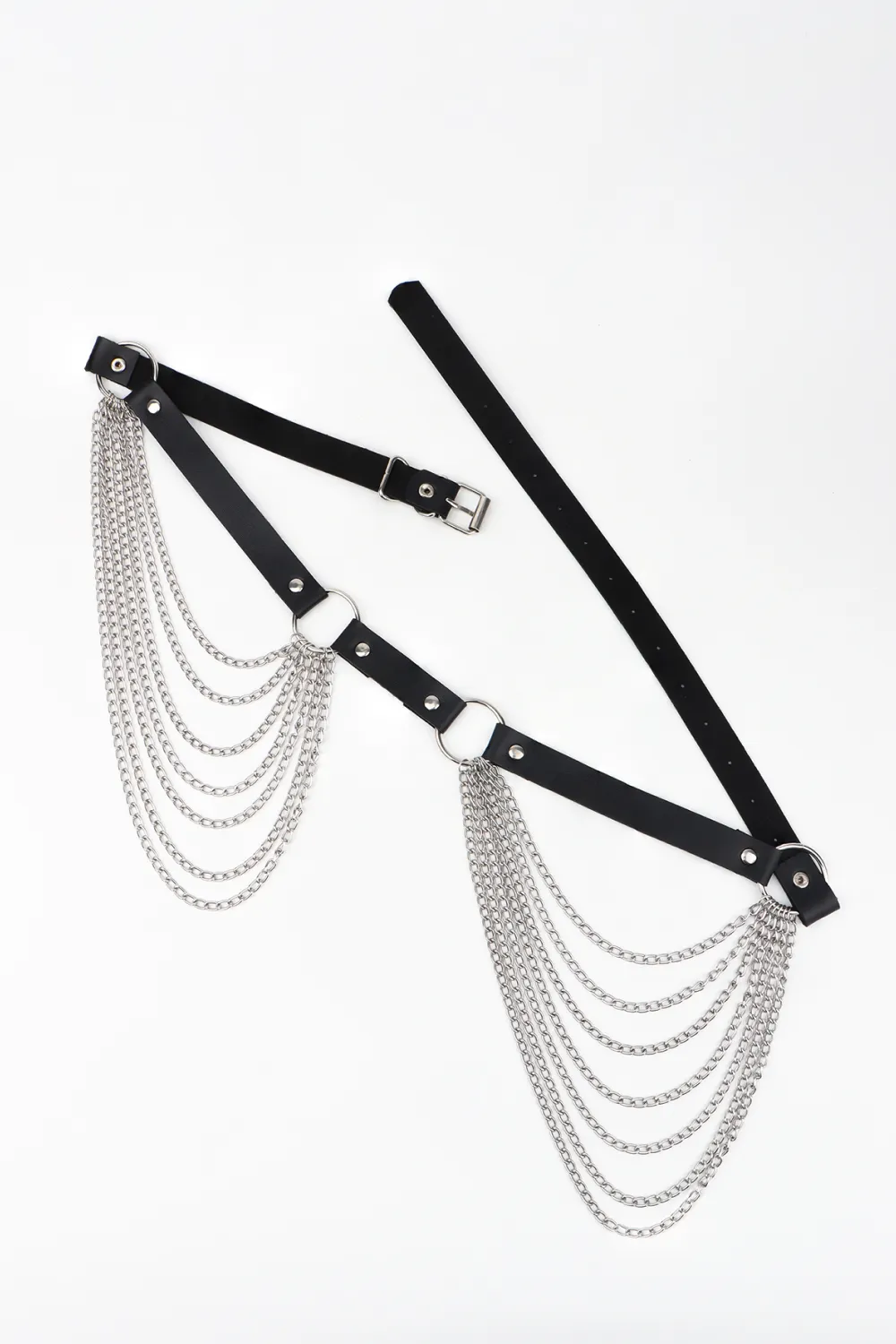 PU Belt with Chain, image 12