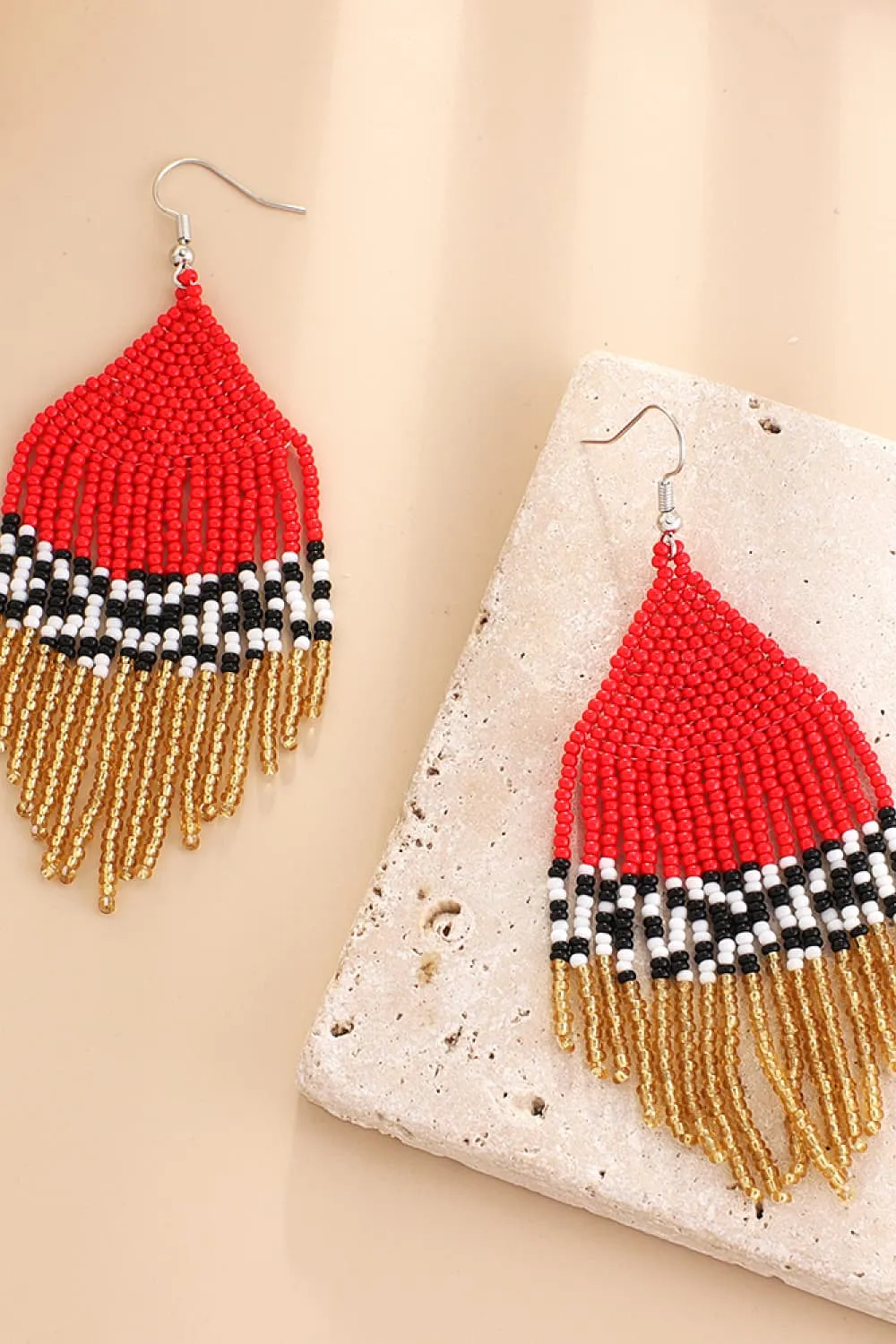 Beaded Dangle Earrings, image 12