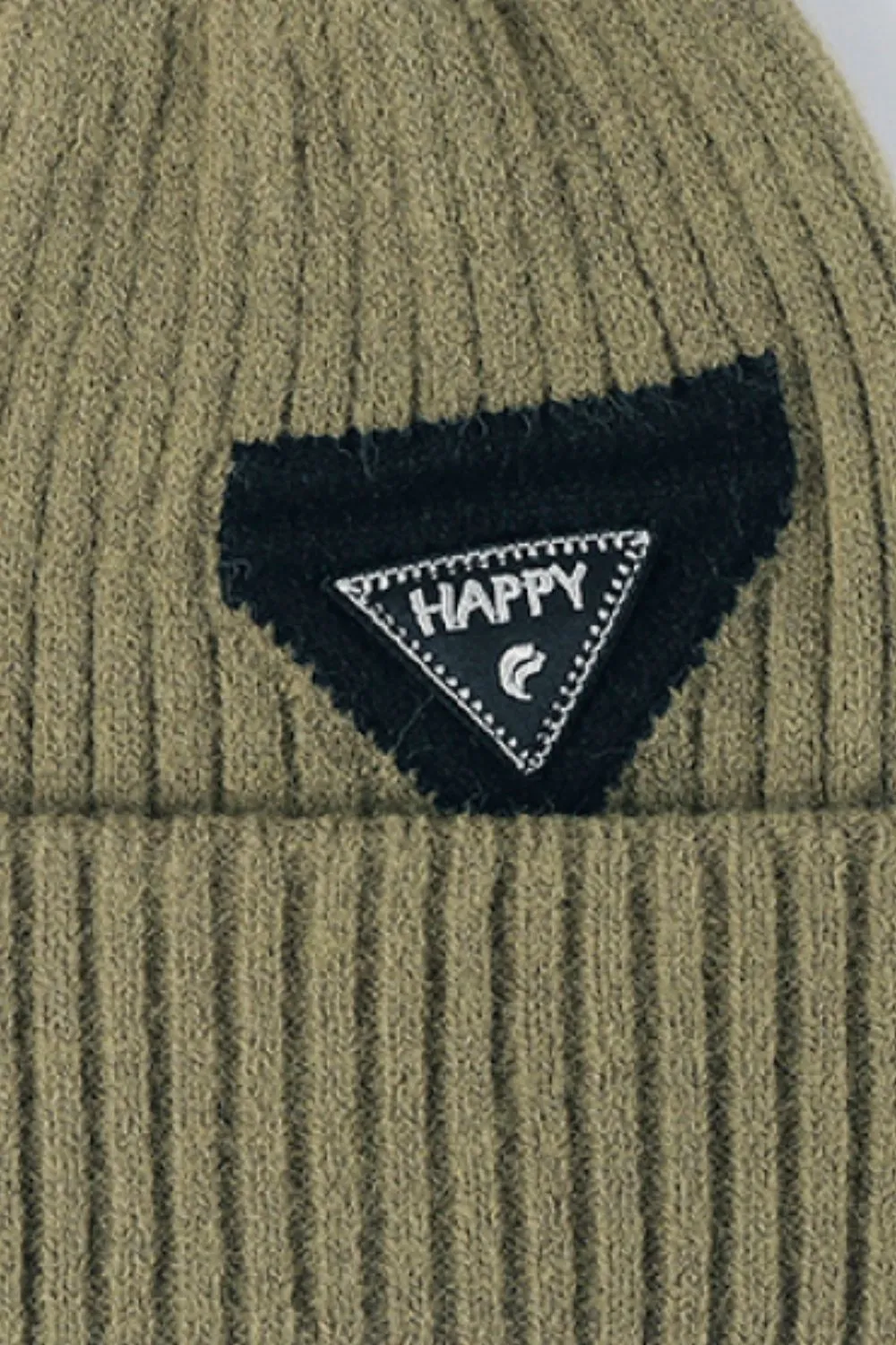 HAPPY Contrast Beanie, image 10