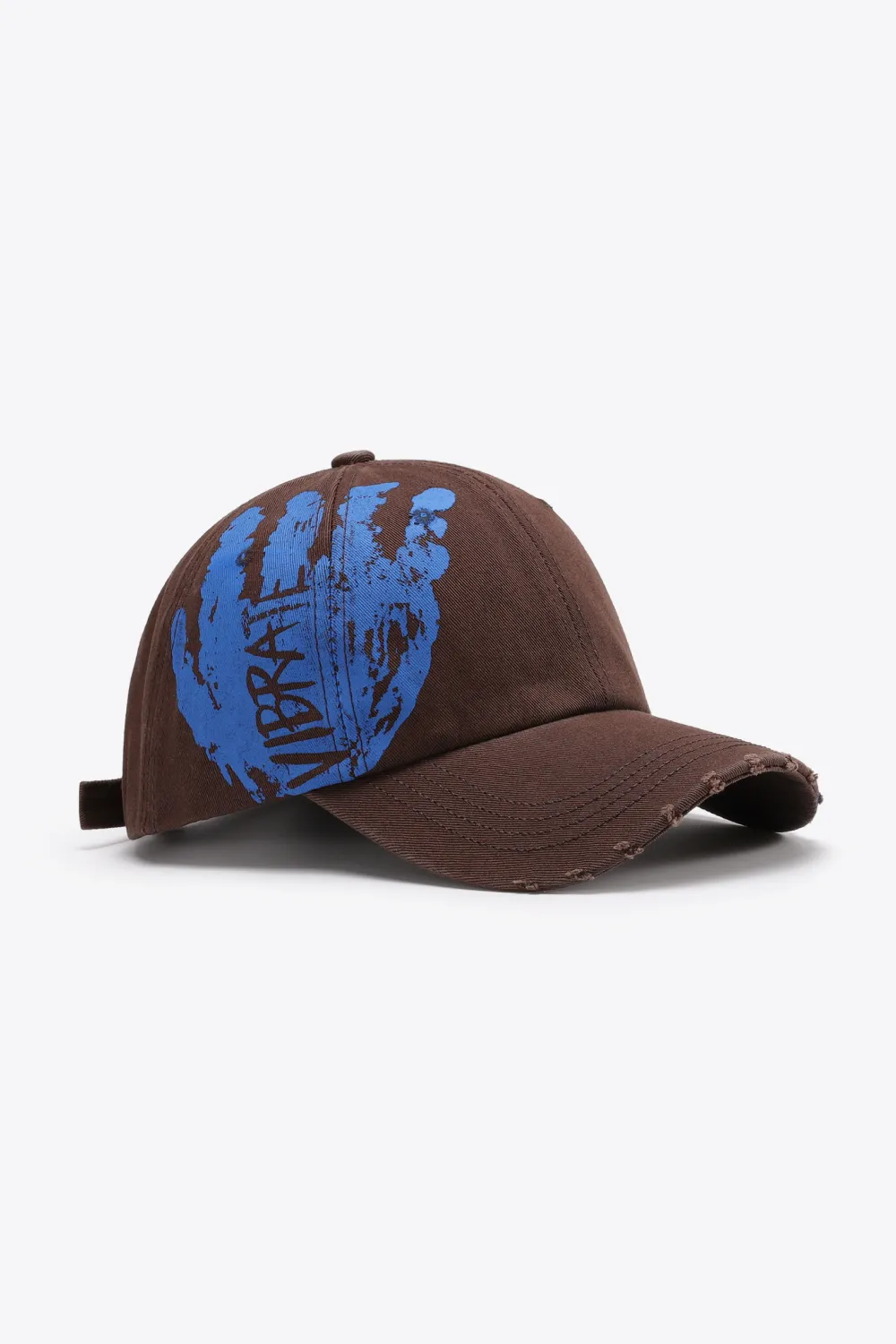 VIBRA Graphic Distressed Adjustable Baseball Cap, image 21