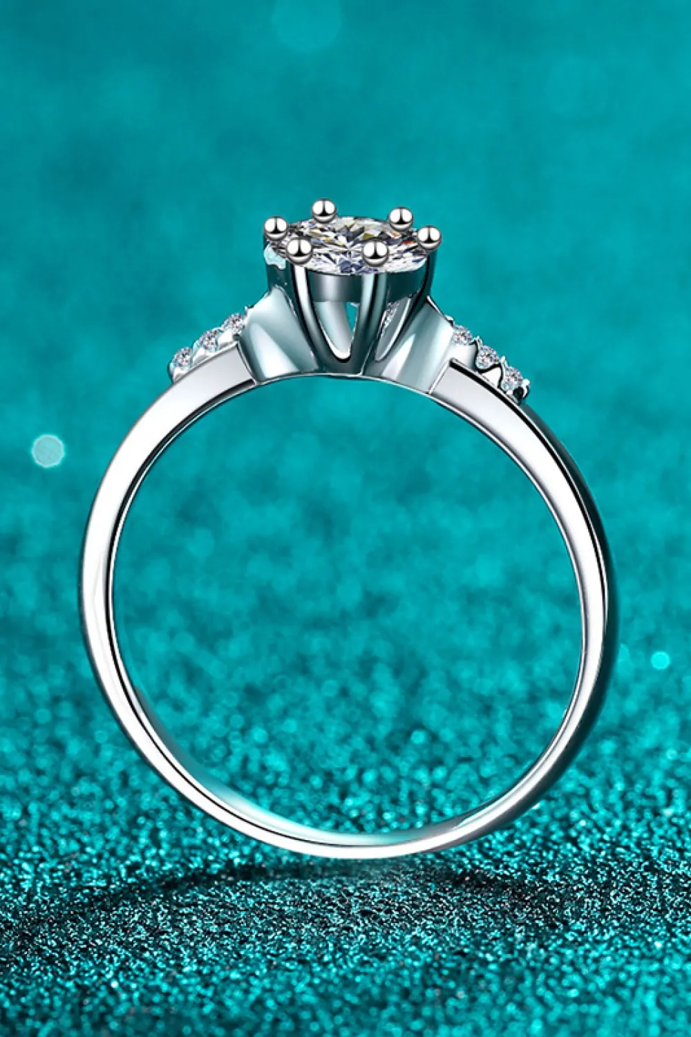 Create Your Dream Life Moissanite Ring, image 5