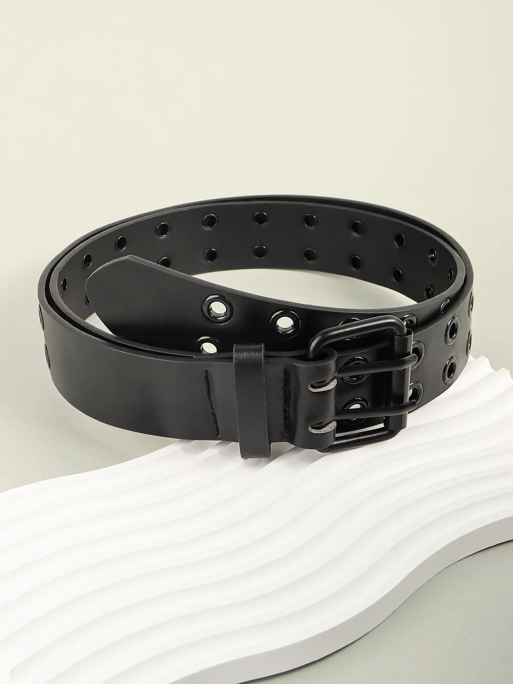 Grommet PU Leather Belt, image 15