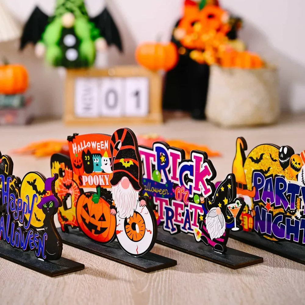 Assorted 2-Piece Halloween Element Ornaments, image 3