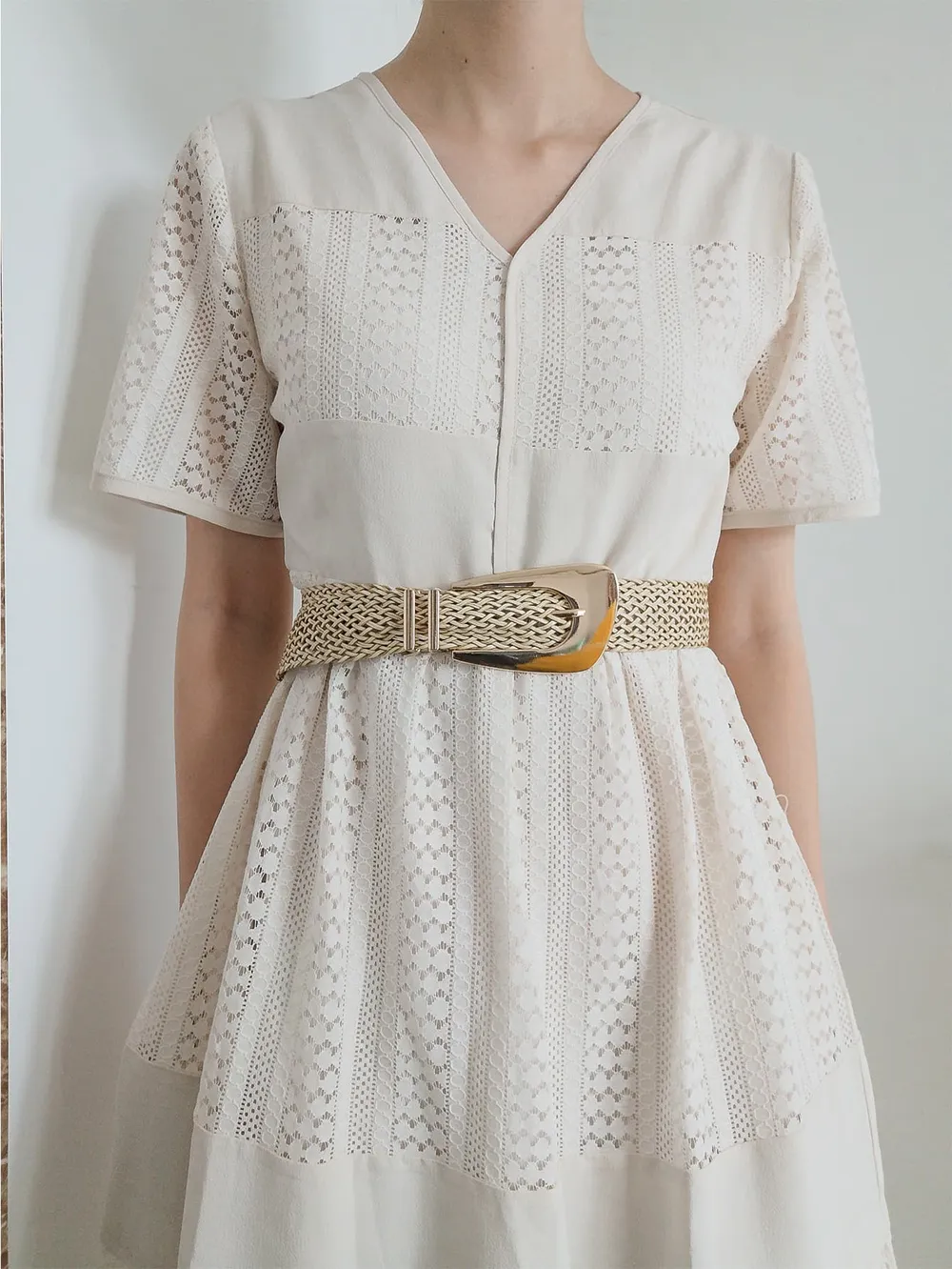 Irregular Buckle Braid Belt, image 18