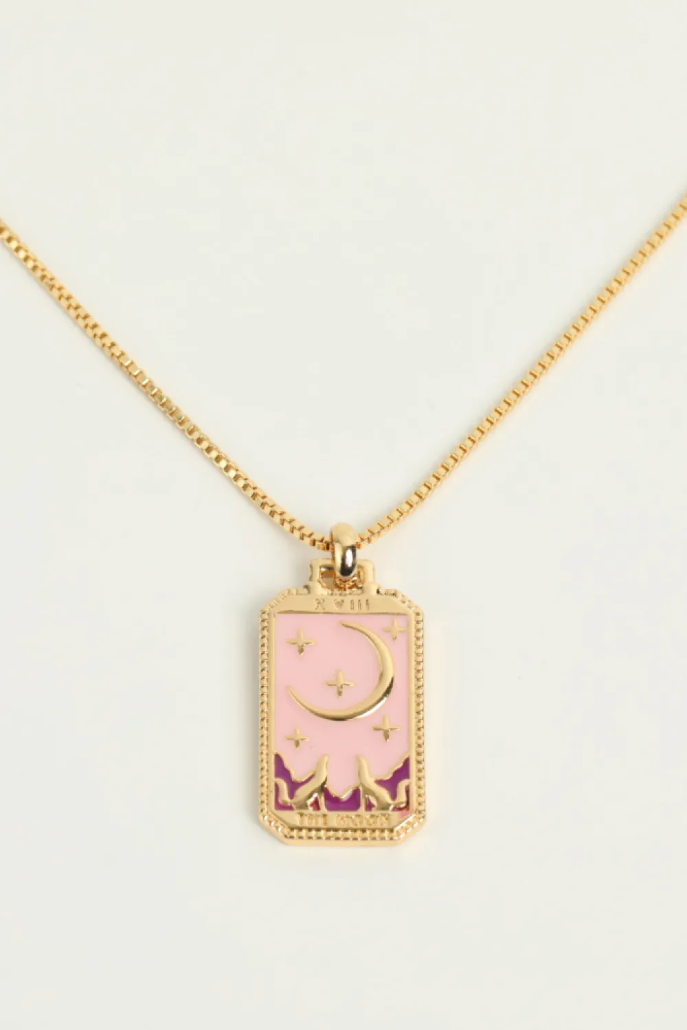 Tarot Card Pendant Copper Necklace, image 8