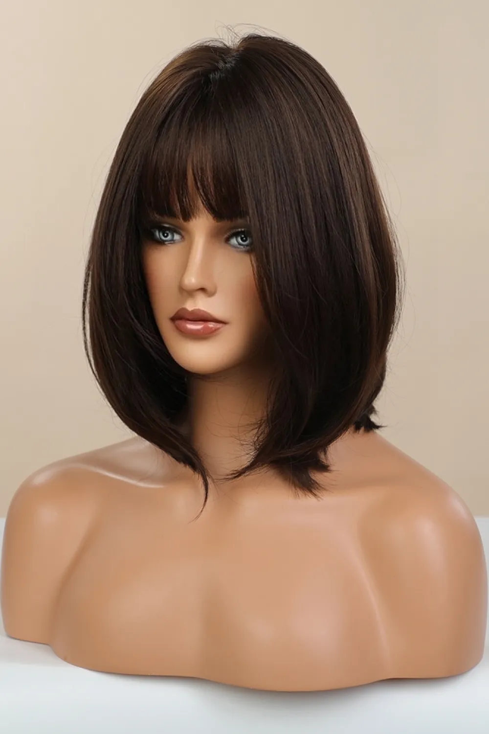 Full-Machine Bobo Synthetic Wigs 9'', image 6