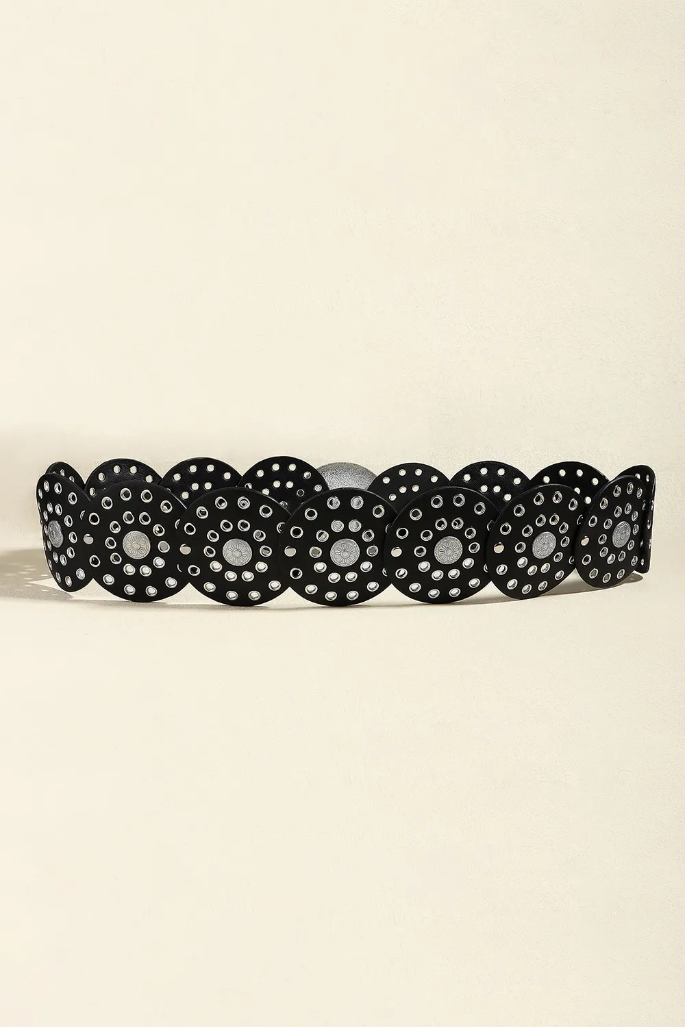 Vintage PU Leather Wide Belt, image 10
