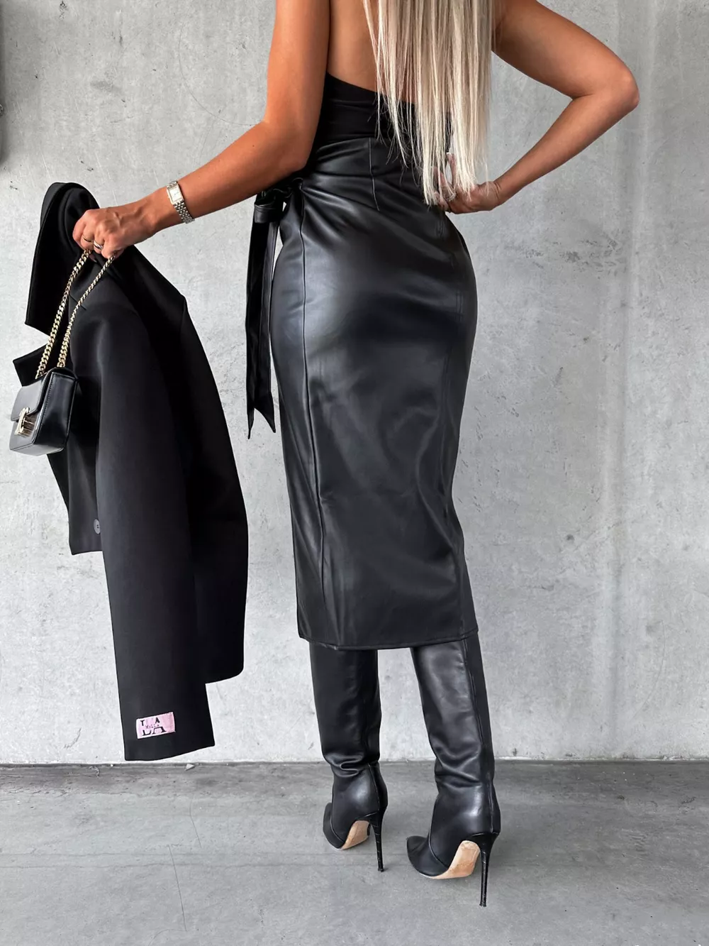 Tied High Waist Skirt, image 4