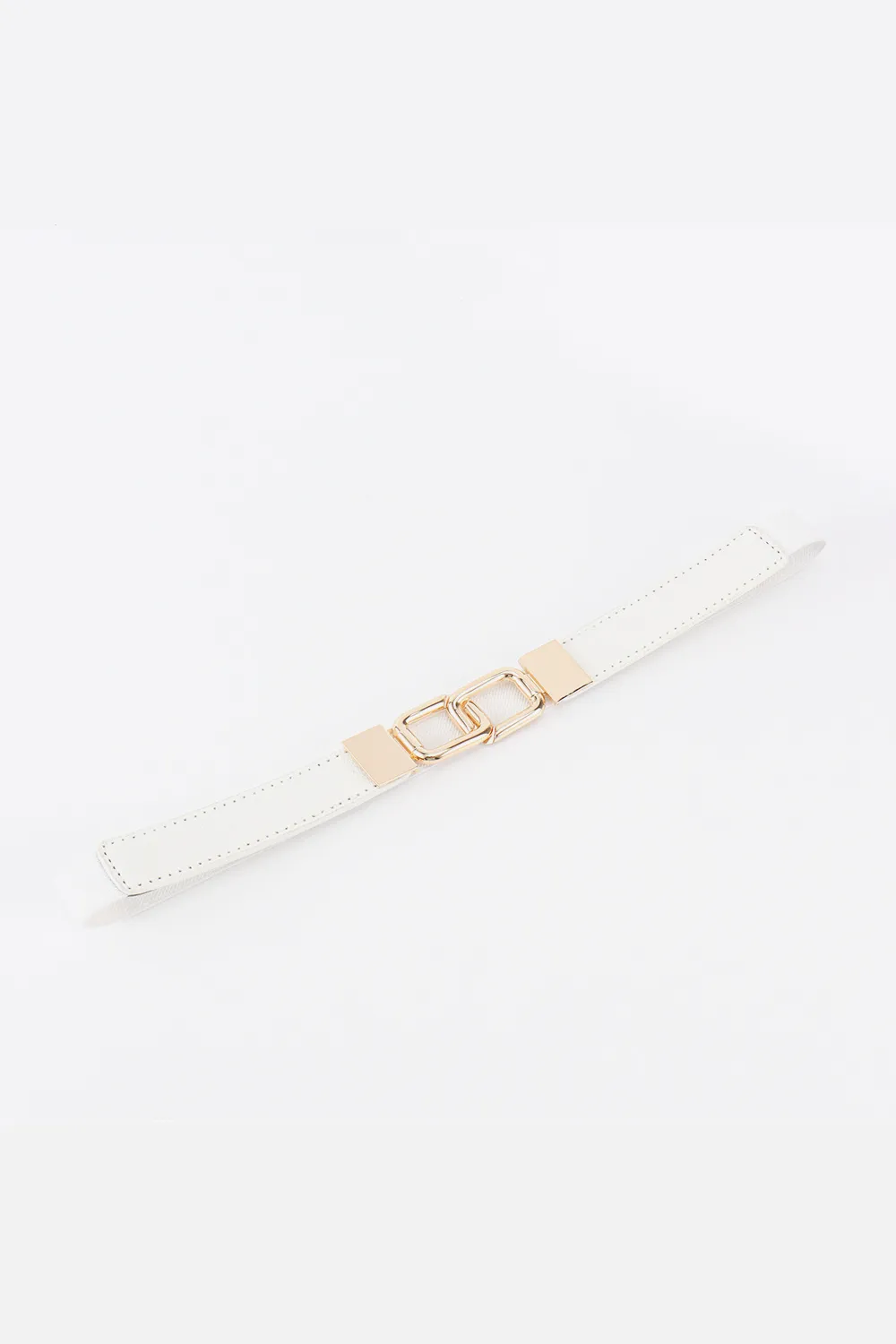 Geometric Double Buckle Elastic Belt, image 12