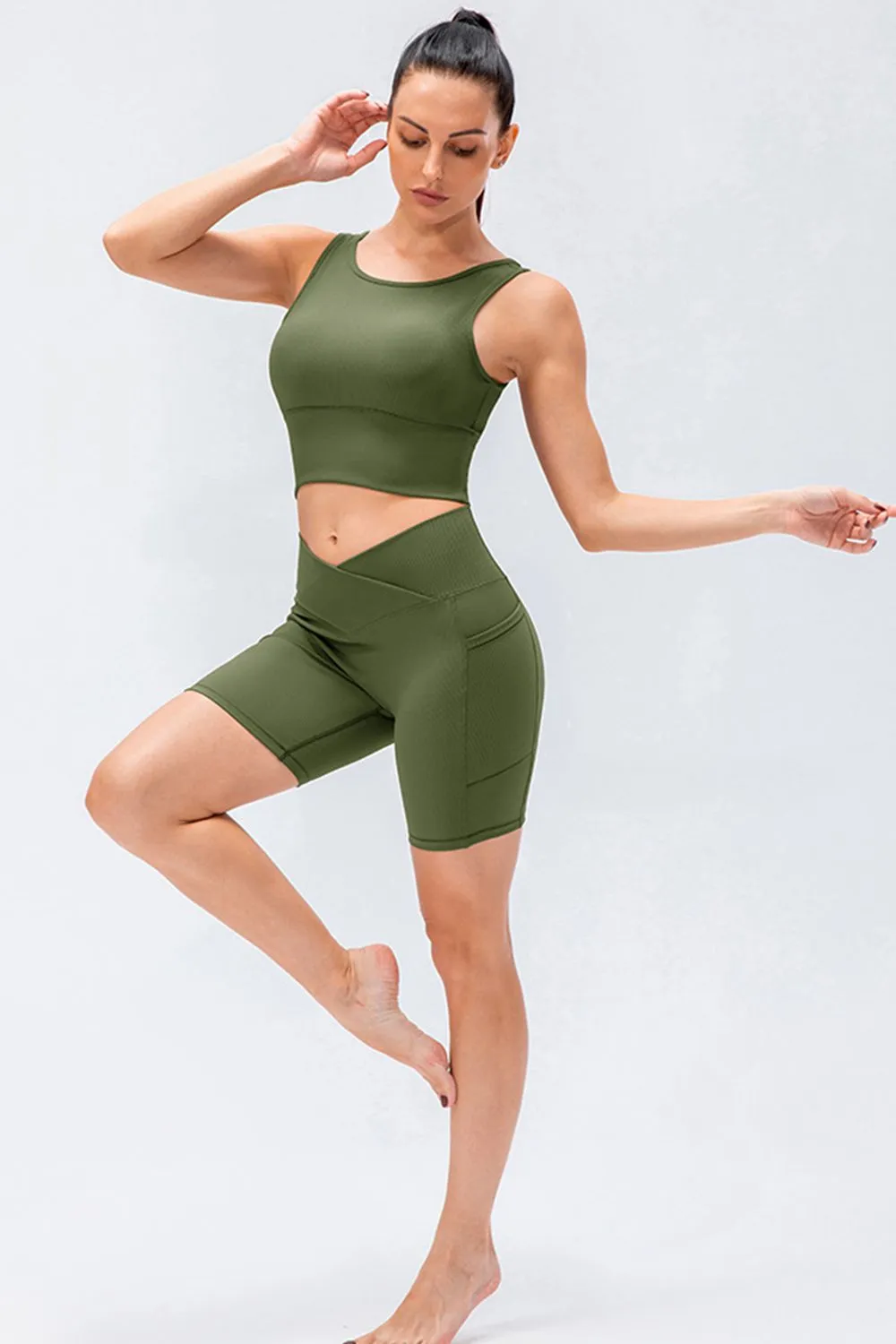 Slim Fit V-Waistband Sports Shorts, image 23