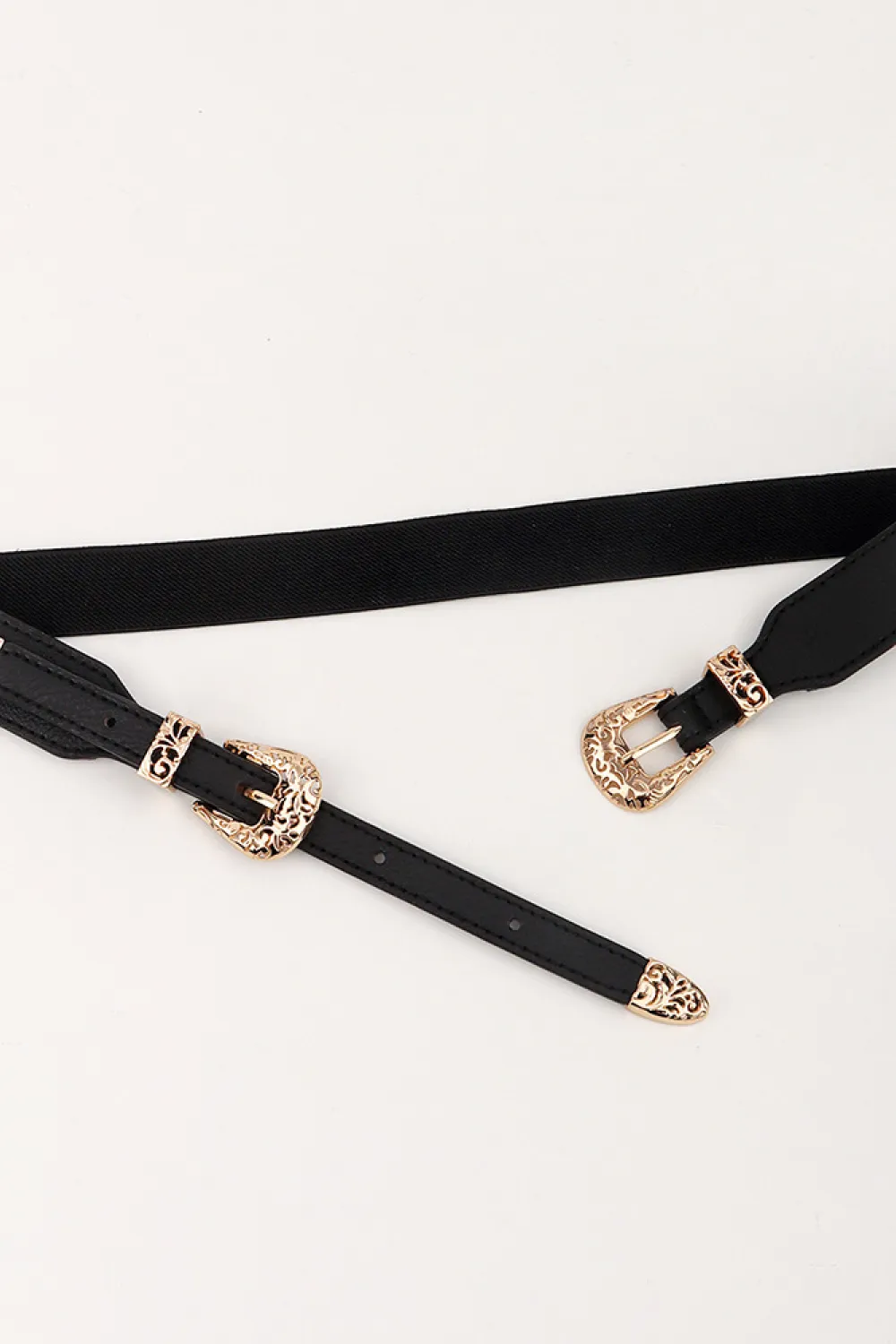 Double Buckle Elastic Belt, image 4