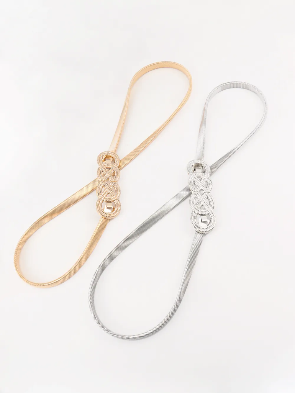 Knot Buckle Metal Belt, image 24