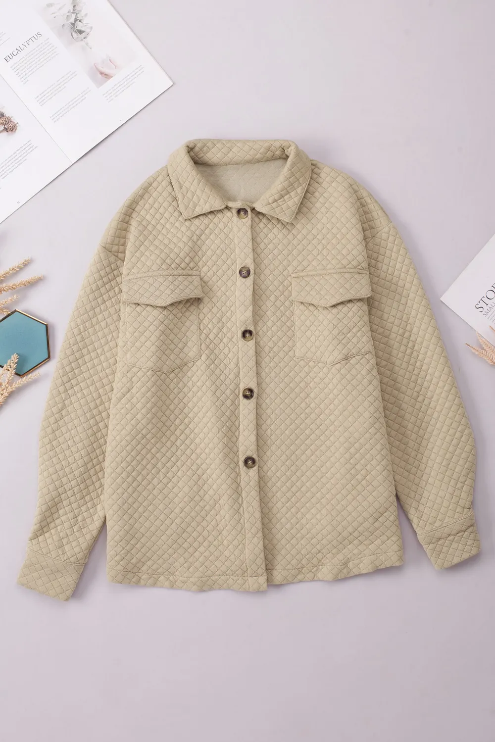 Button Down Collared Jacket, image 10