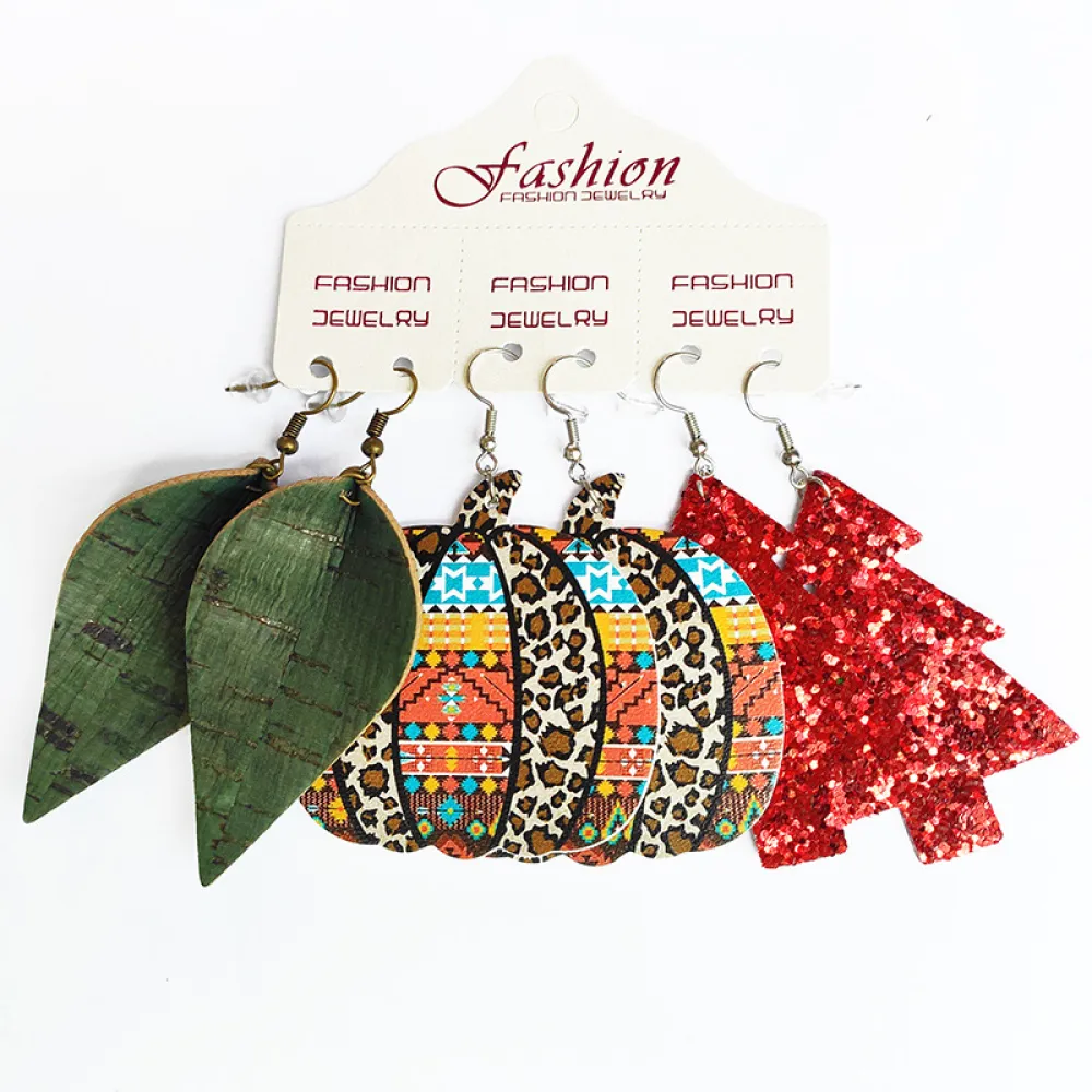 PU Earrings Set, image 6