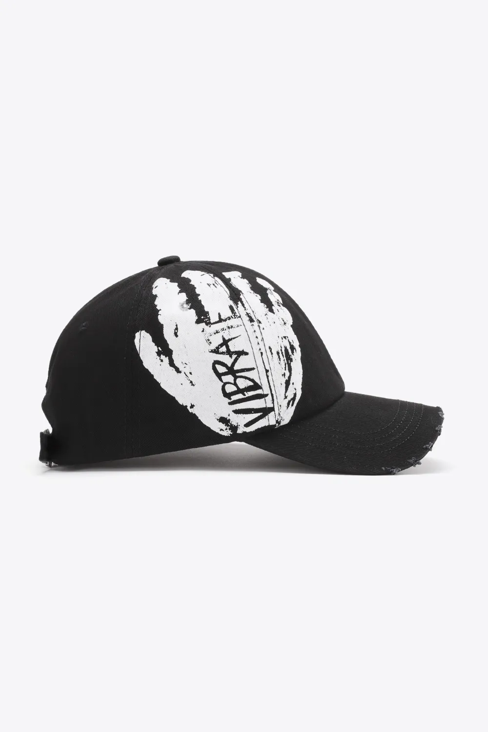 VIBRA Graphic Distressed Adjustable Baseball Cap, image 3