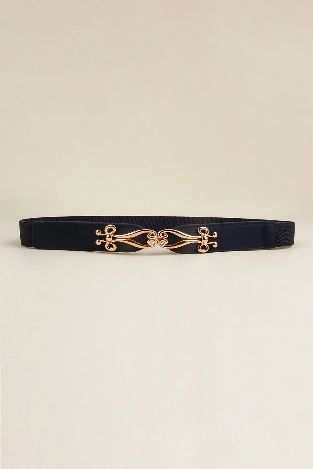 Alloy Buckle Elastic Belt, image 2