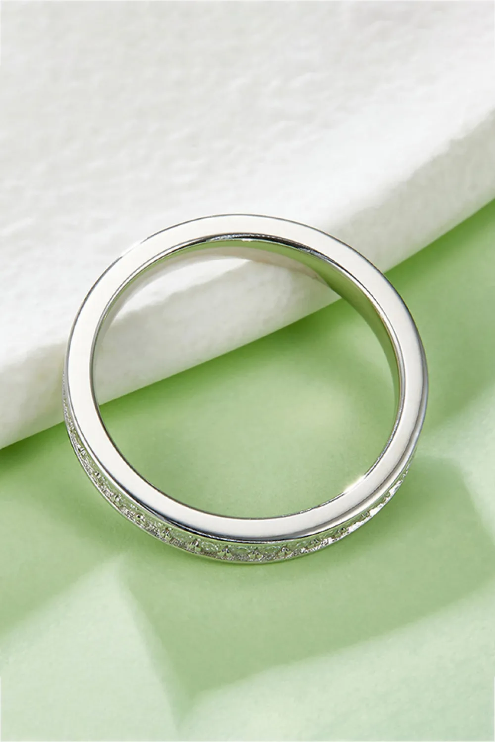 Unexplained Words Moissanite Ring, image 5