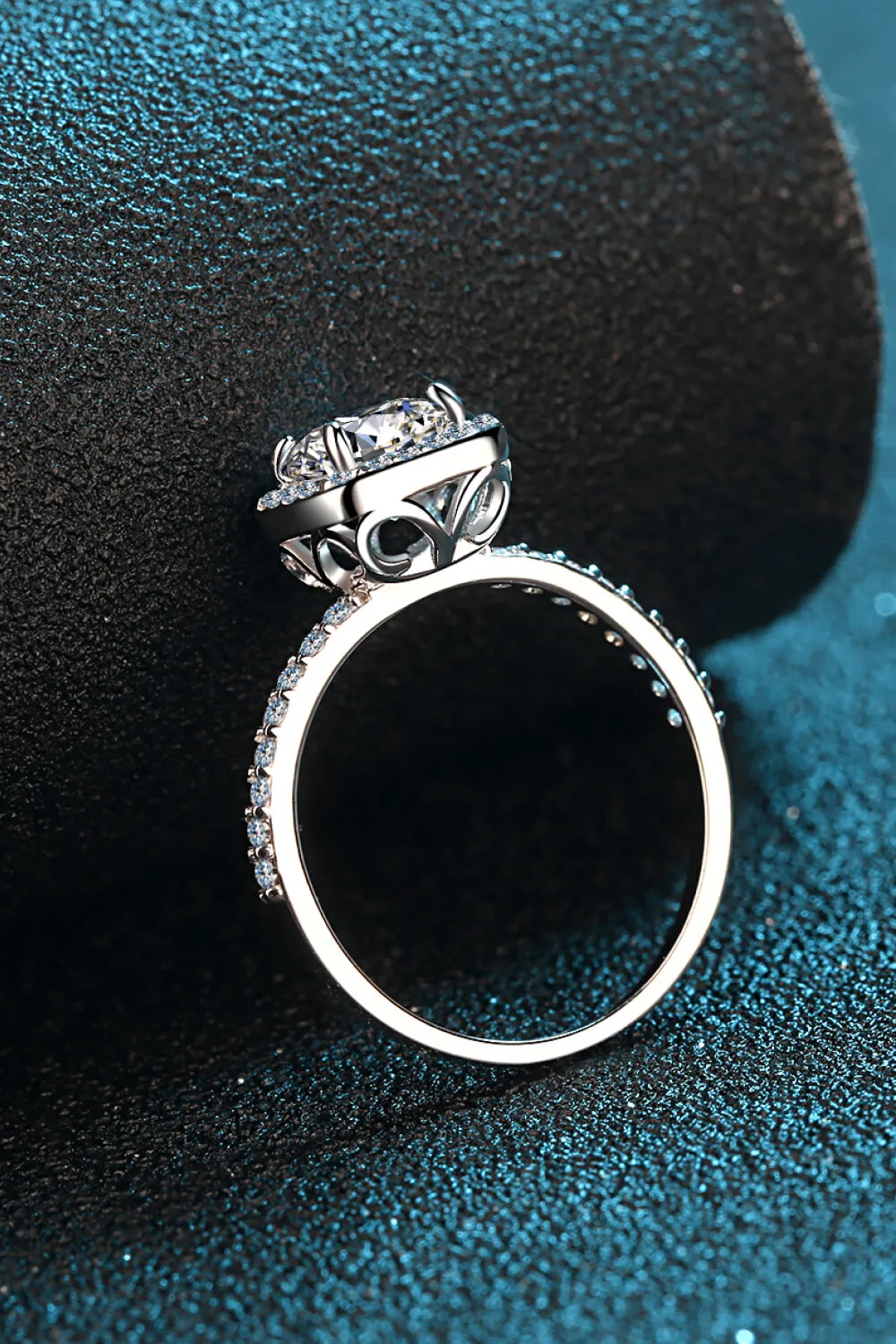 Square Moissanite Ring, image 7