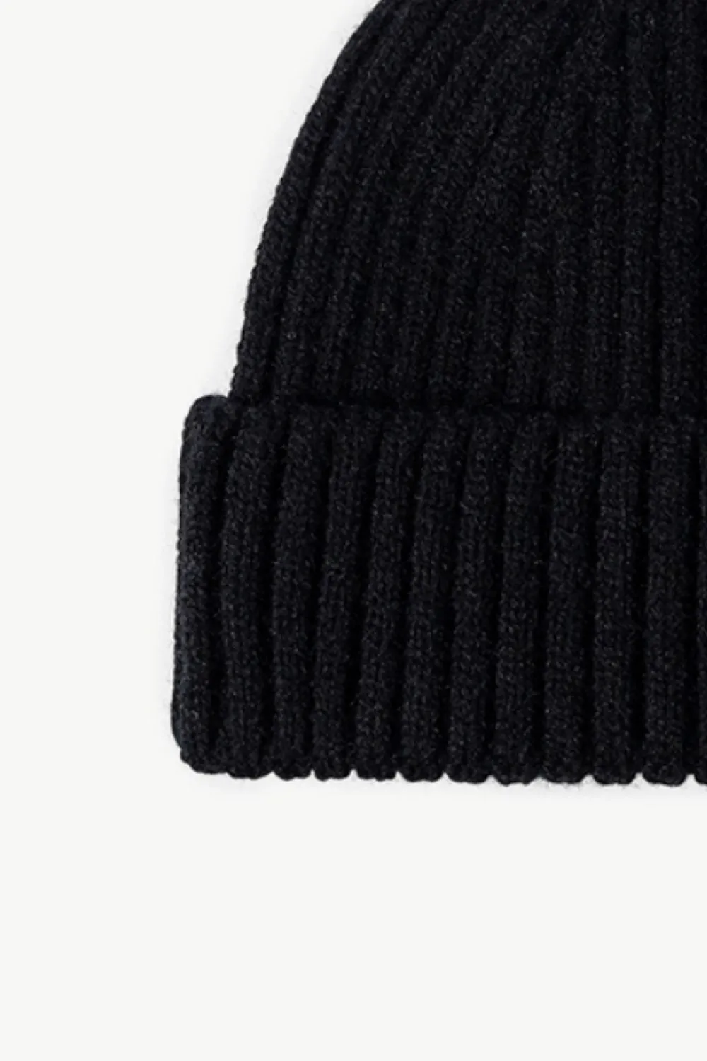 Rib-Knit Cuff Beanie, image 13