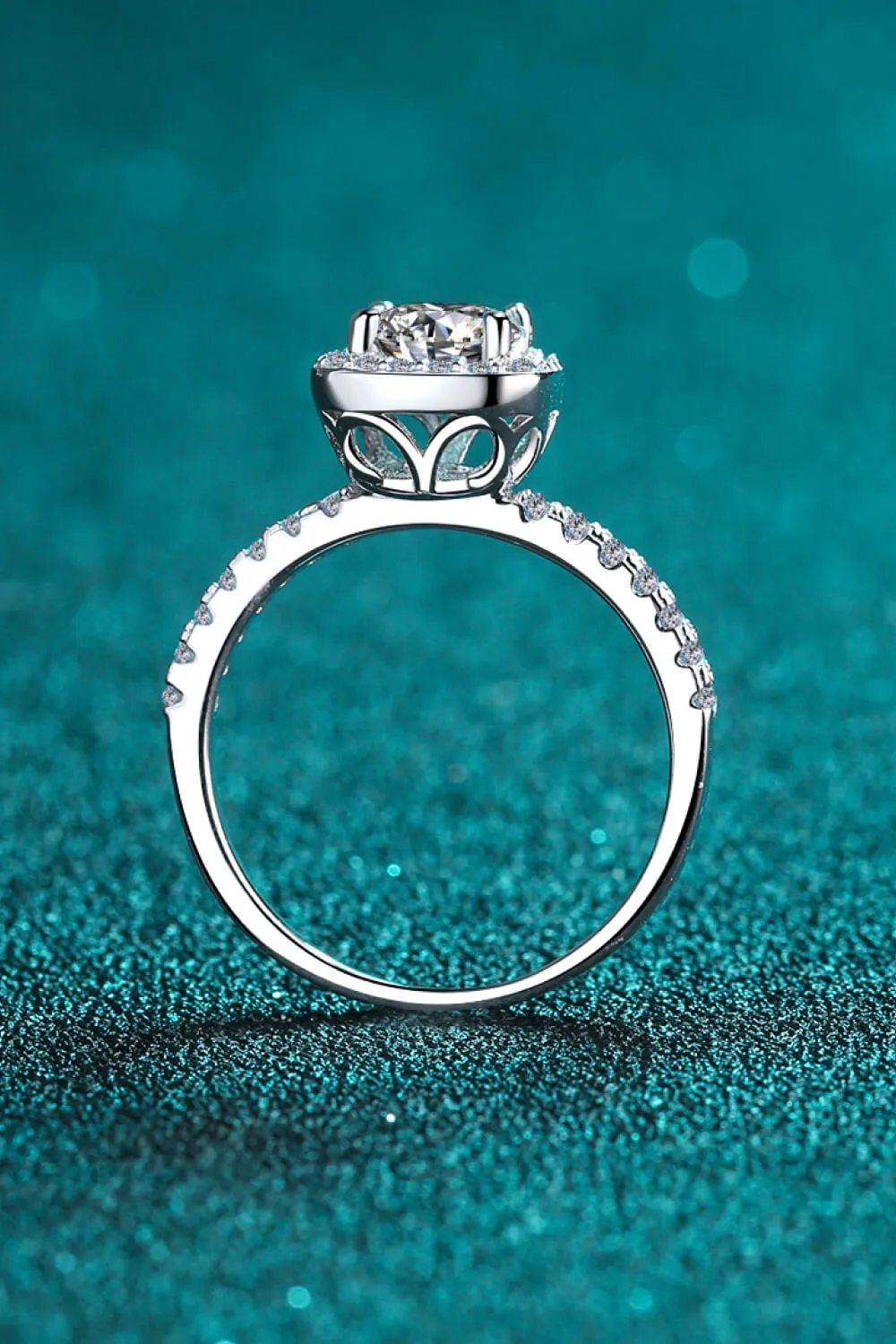 Square Moissanite Ring, image 6