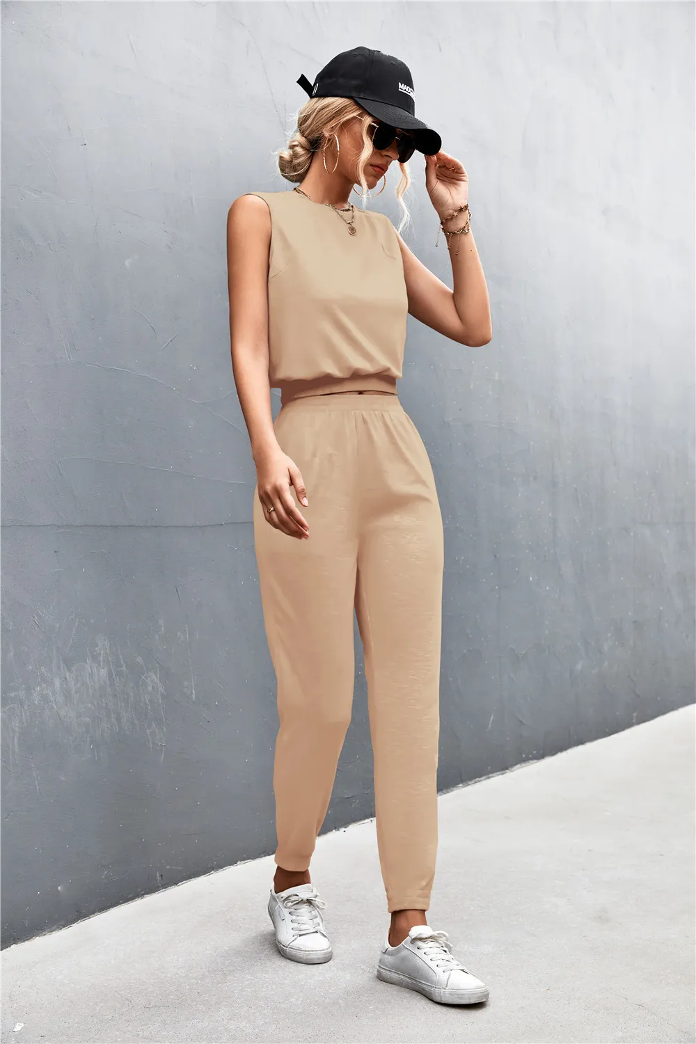 Sleeveless Top and Joggers Set, image 12