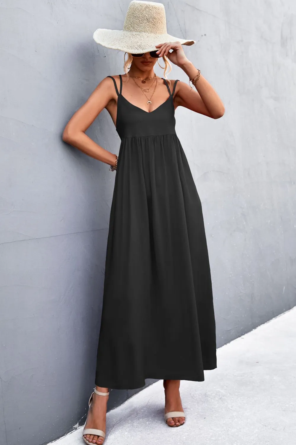 Double Strap Tie Back Dress, image 14
