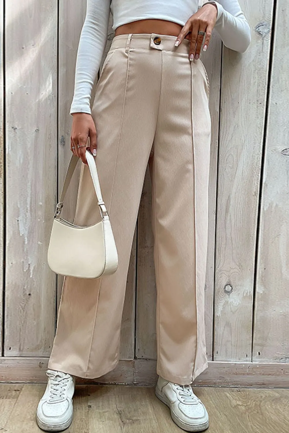 Center Seam Wide Leg Pants, image 3