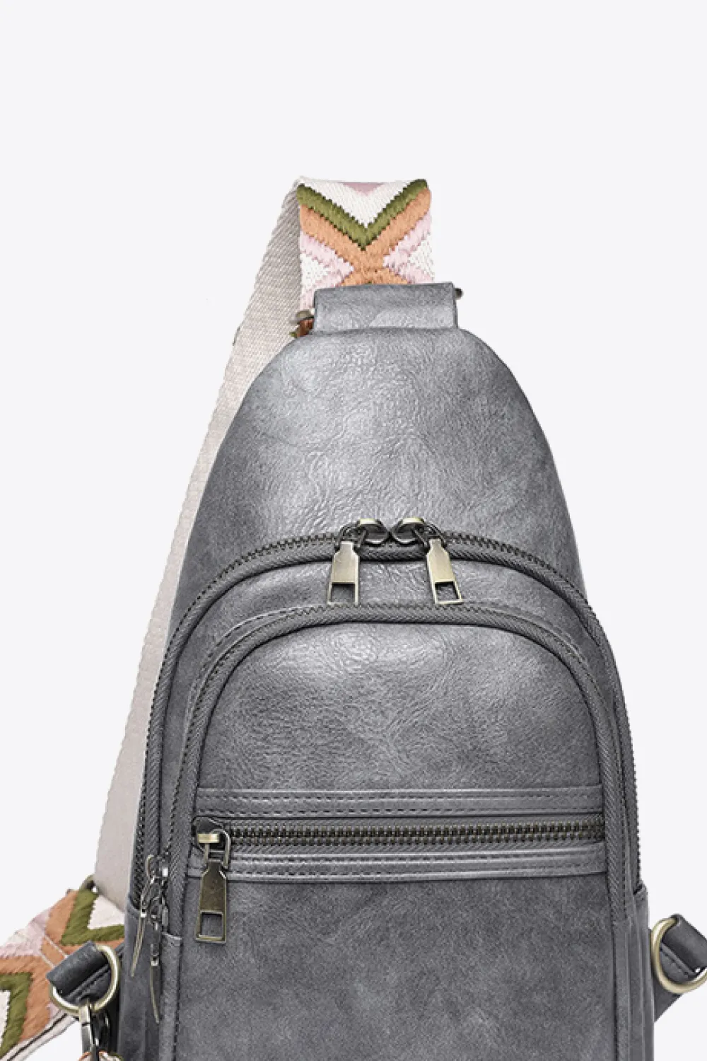 It's Your Time PU Leather Sling Bag, image 16