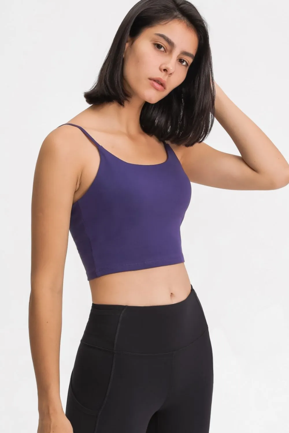 Feel Like Skin Scoop Neck Sports Cami, image 17