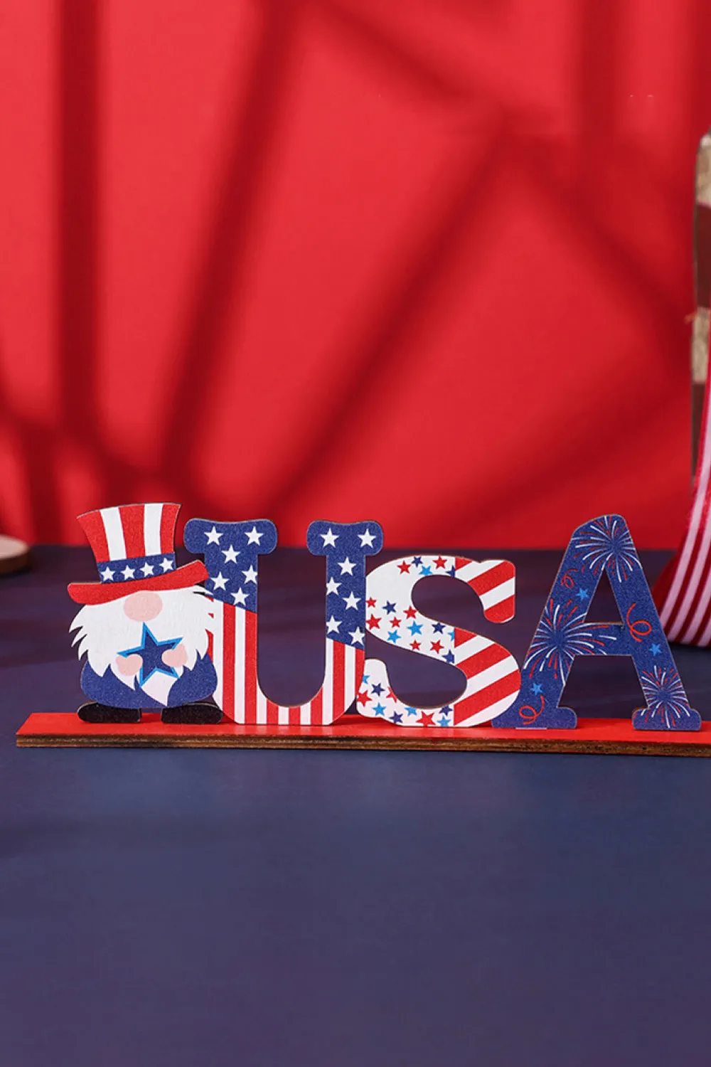 Independence Day Wood Decorative Ornament, image 5
