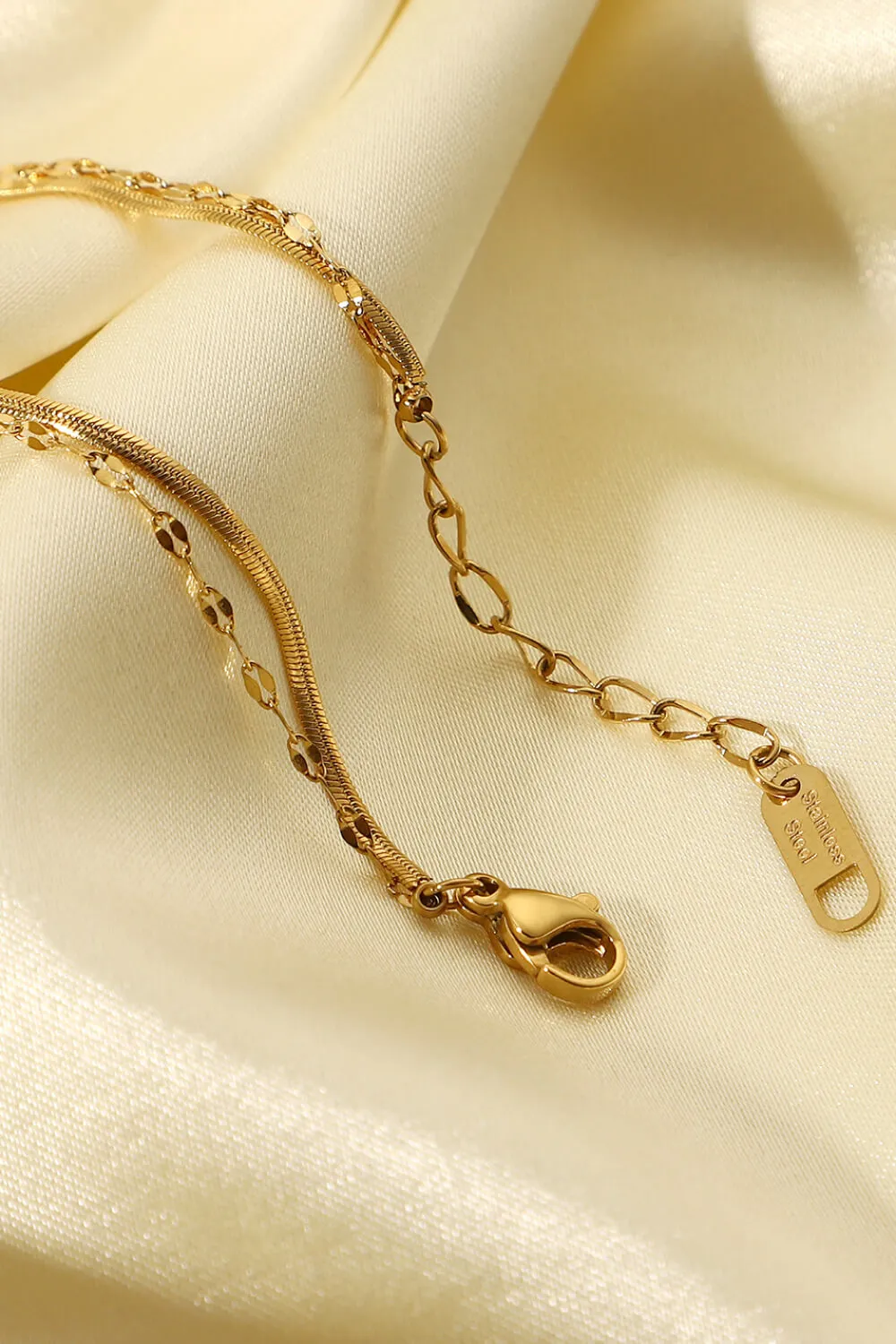 Icing on the Cake Rhinestone Double-Layered Bracelet, image 6