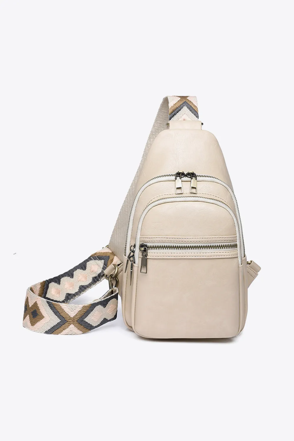 It's Your Time PU Leather Sling Bag, image 18