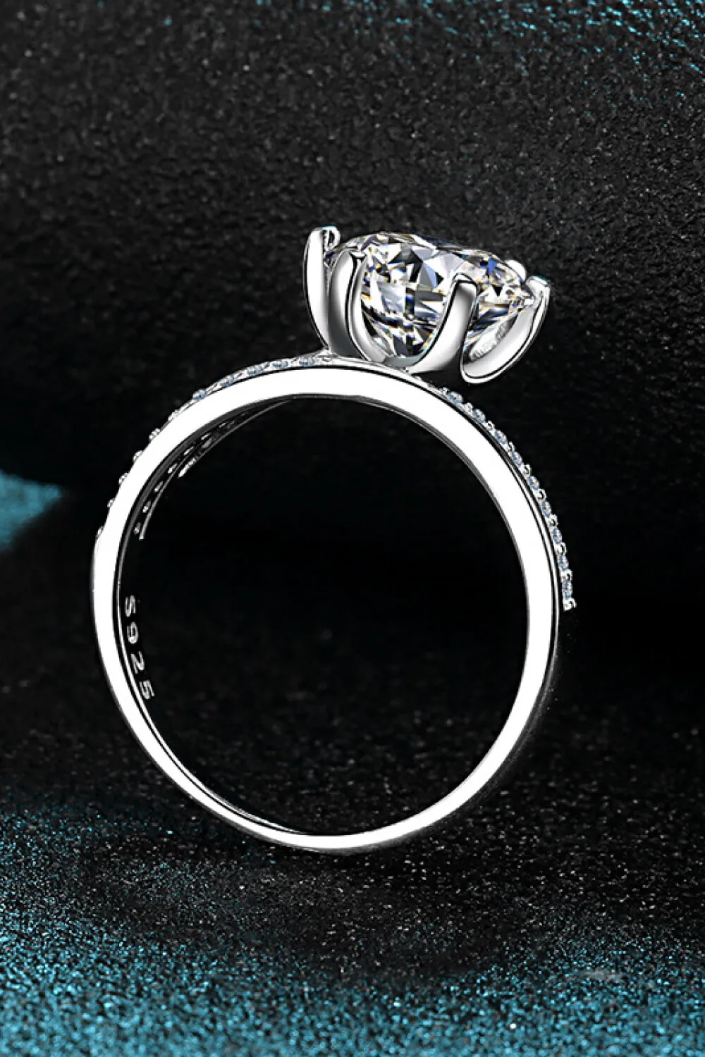 3 Carat Moissanite 6-Prong Ring, image 4