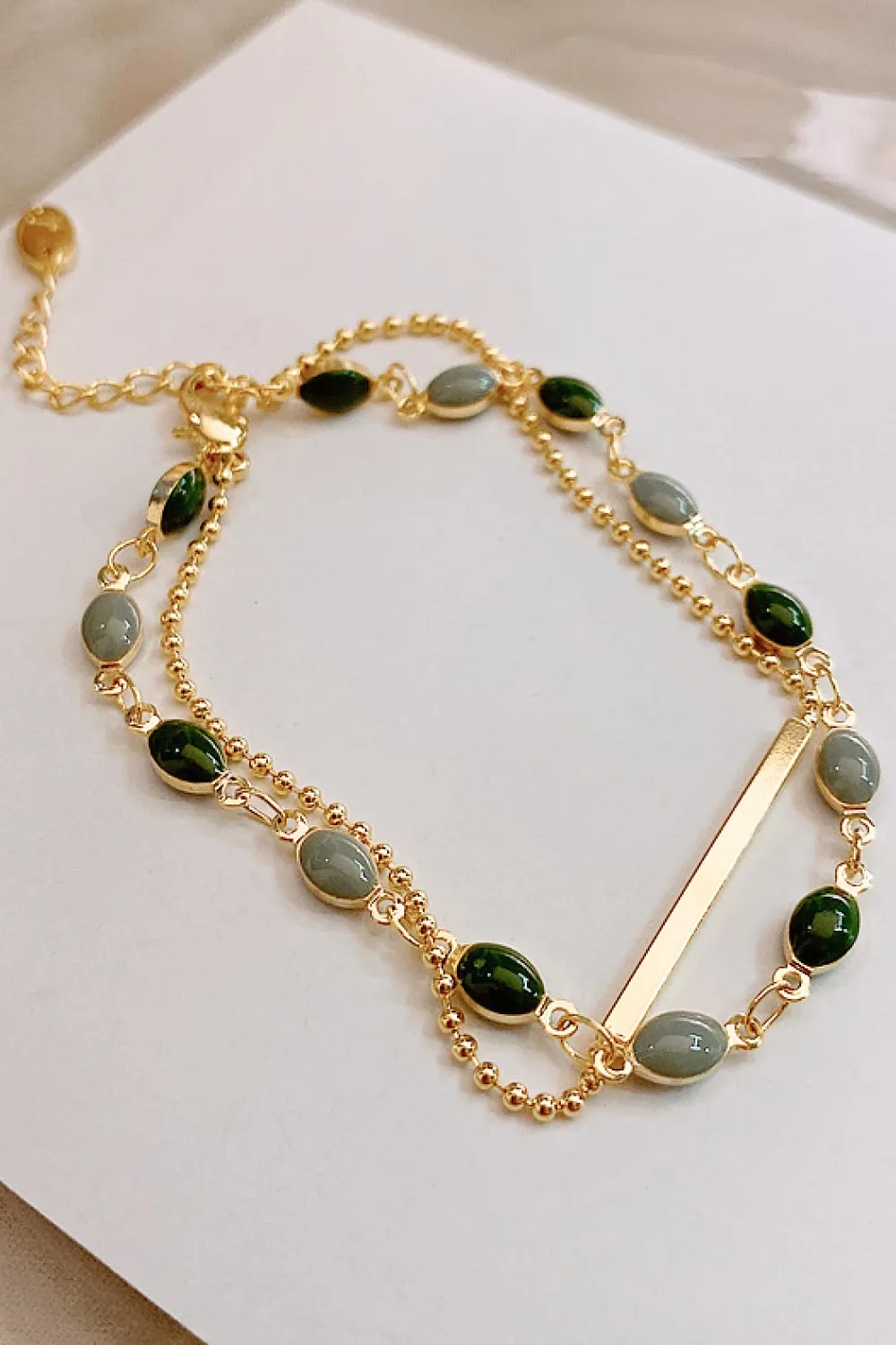 Alloy Double-Layered Bracelet, image 5