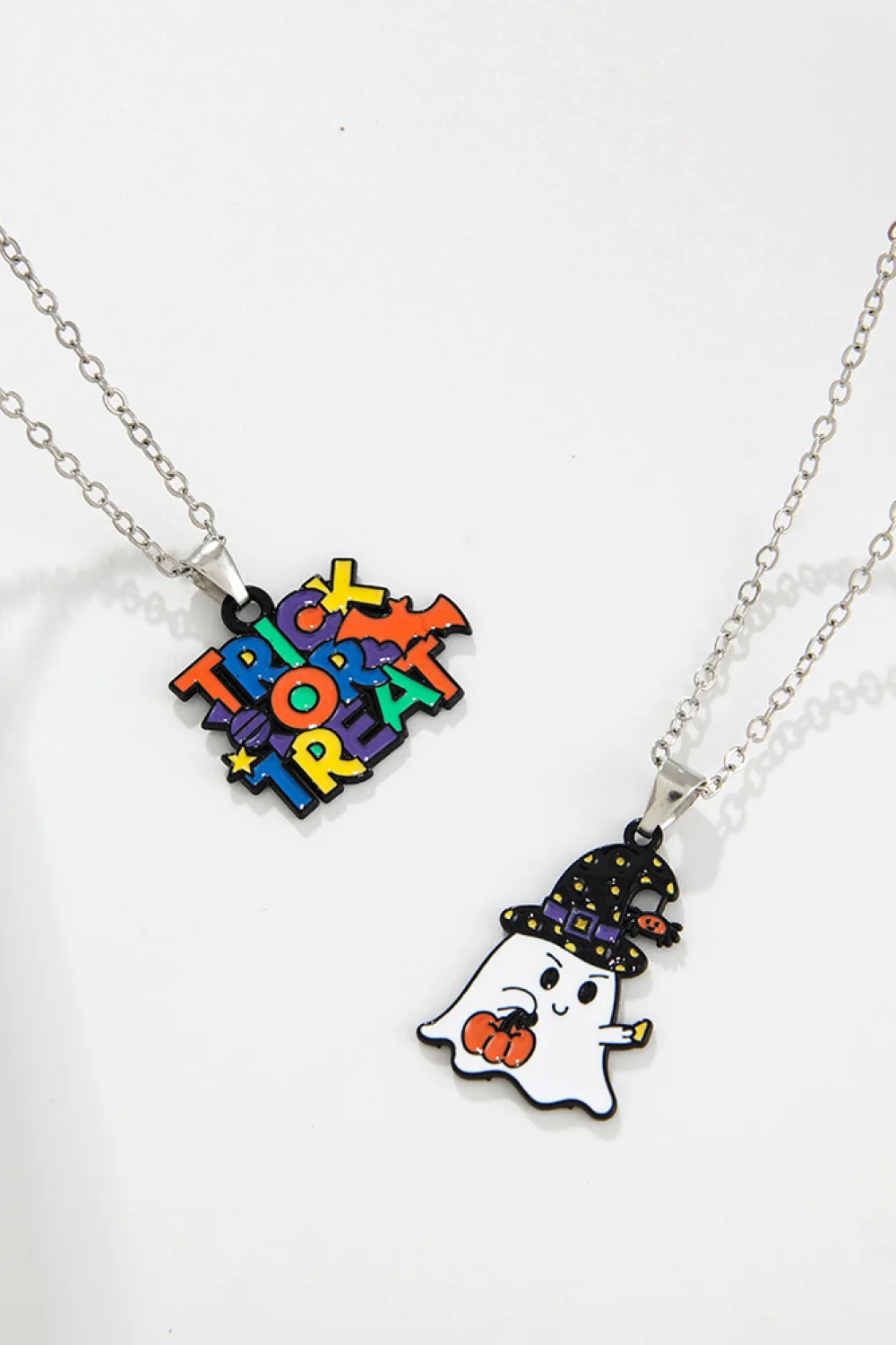Two-Piece Halloween Theme Necklace Set, image 12