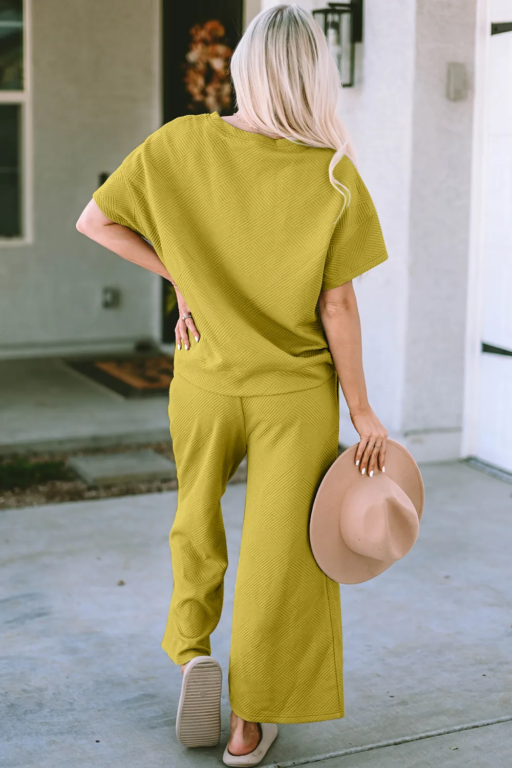 Short Sleeve Top and Pants Set, image 33