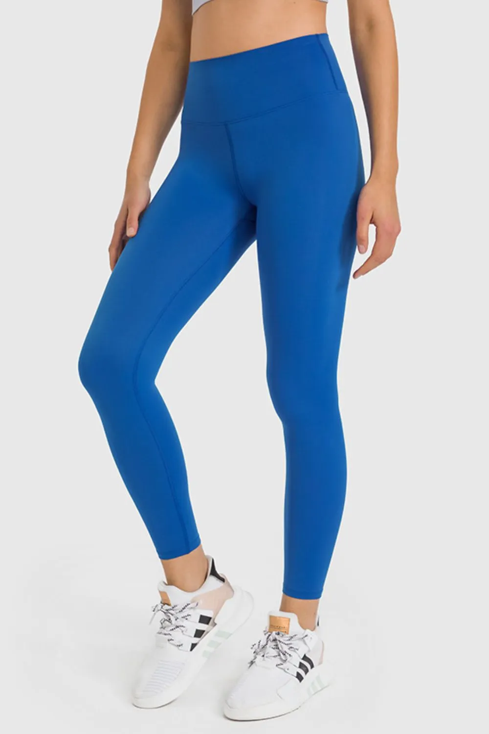 High Waist Ankle-Length Yoga Leggings, image 19
