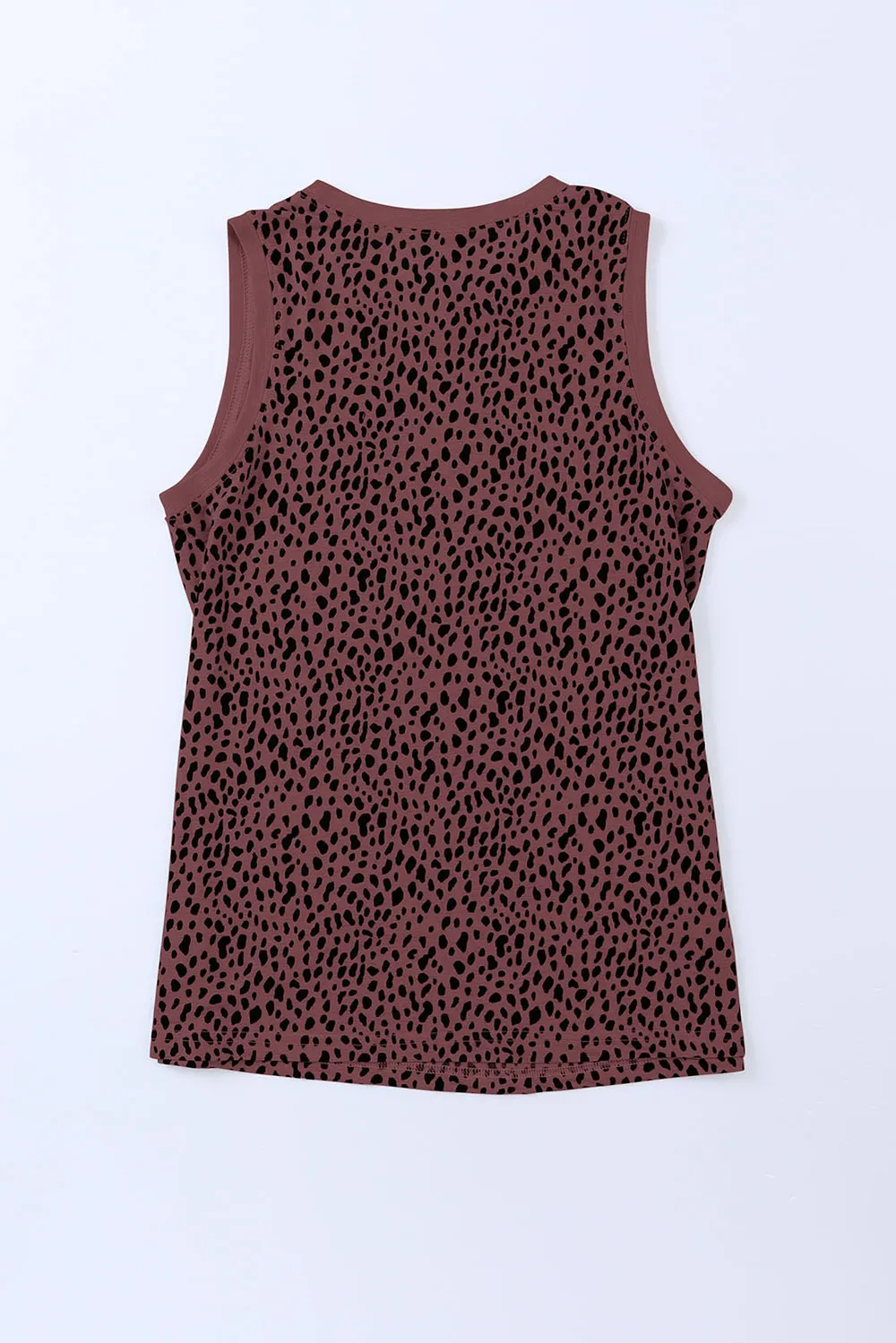 Printed Round Neck Tank Top, image 18