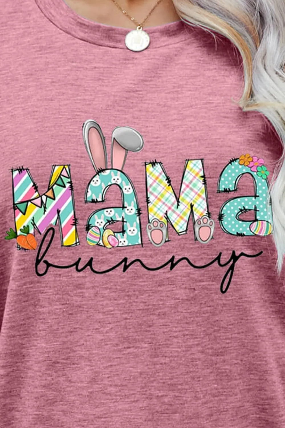 MAMA BUNNY Easter Graphic Tee, image 15