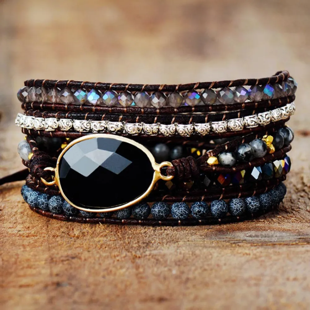 Agate Beaded Bracelet, image 5