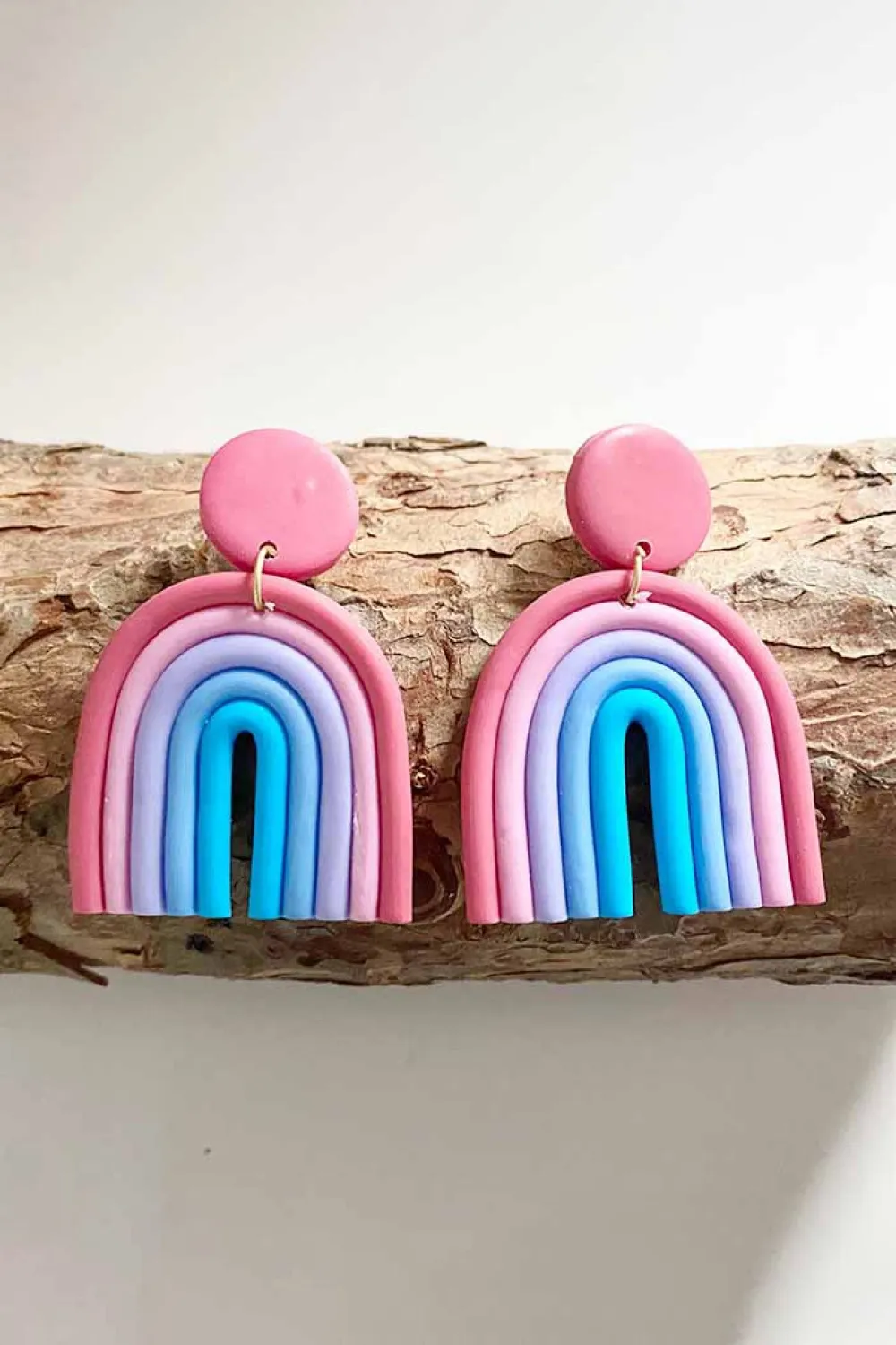 Rainbow Shape Dangle Earrings, image 8