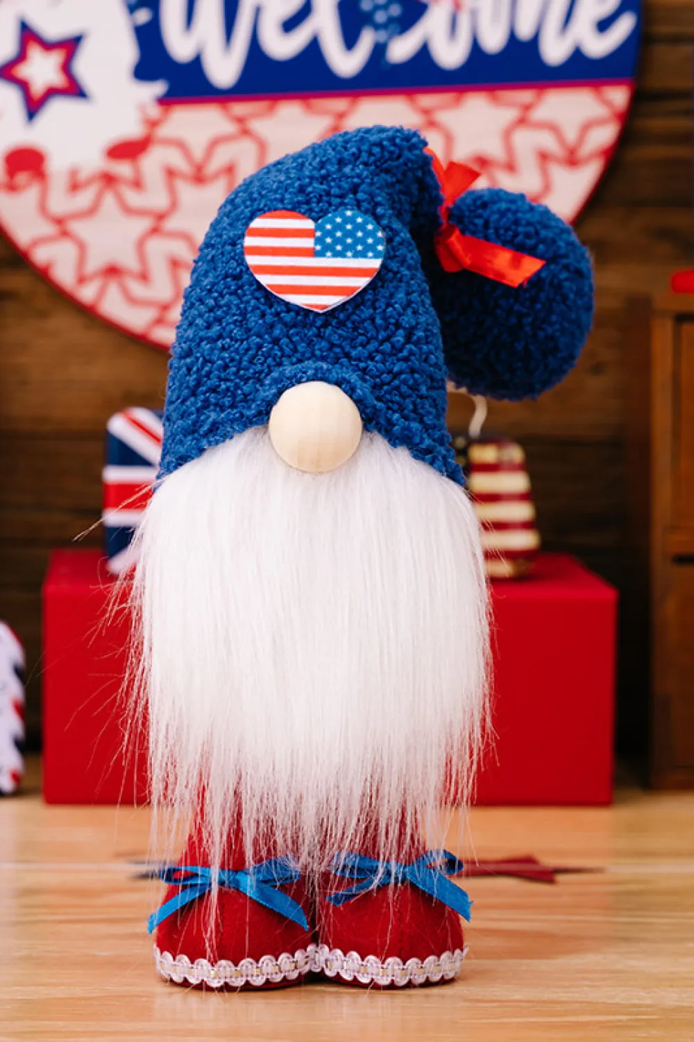 2-Piece Independence Day Knit Beard Gnomes, image 5