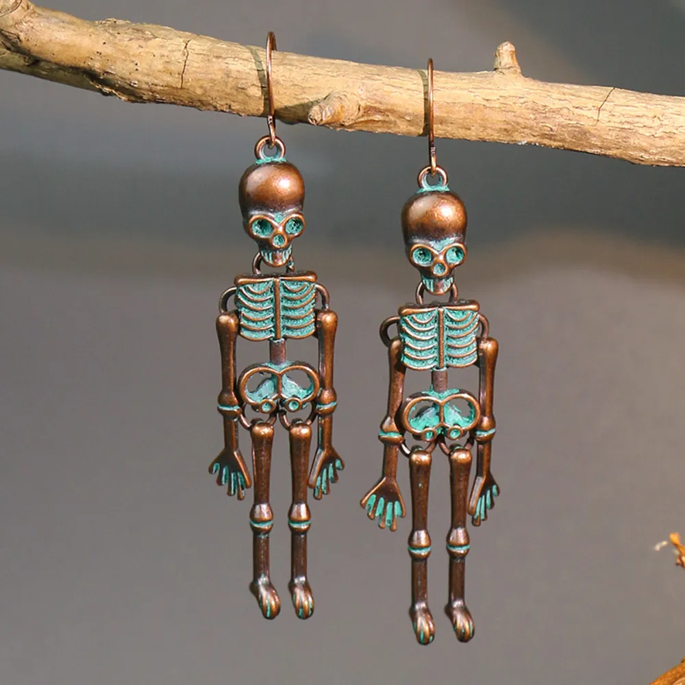 Skeleton Alloy Earrings, image 6