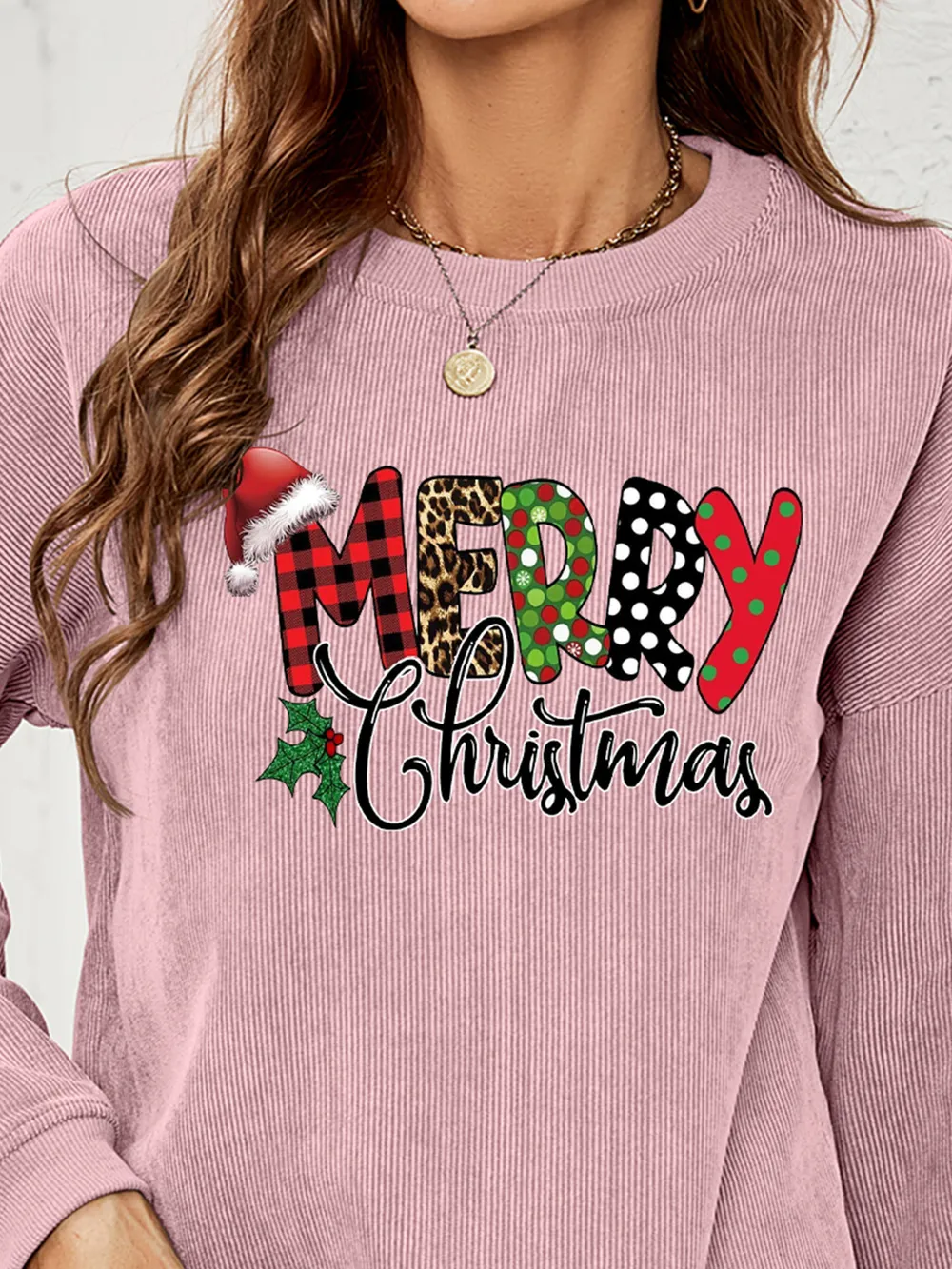 MERRY CHRISTMAS Graphic Sweatshirt, image 12